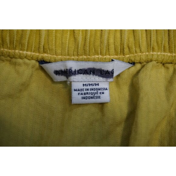 American Eagle Womens Yellow Corduroy Skirt – Size M - Picture 2 of 6